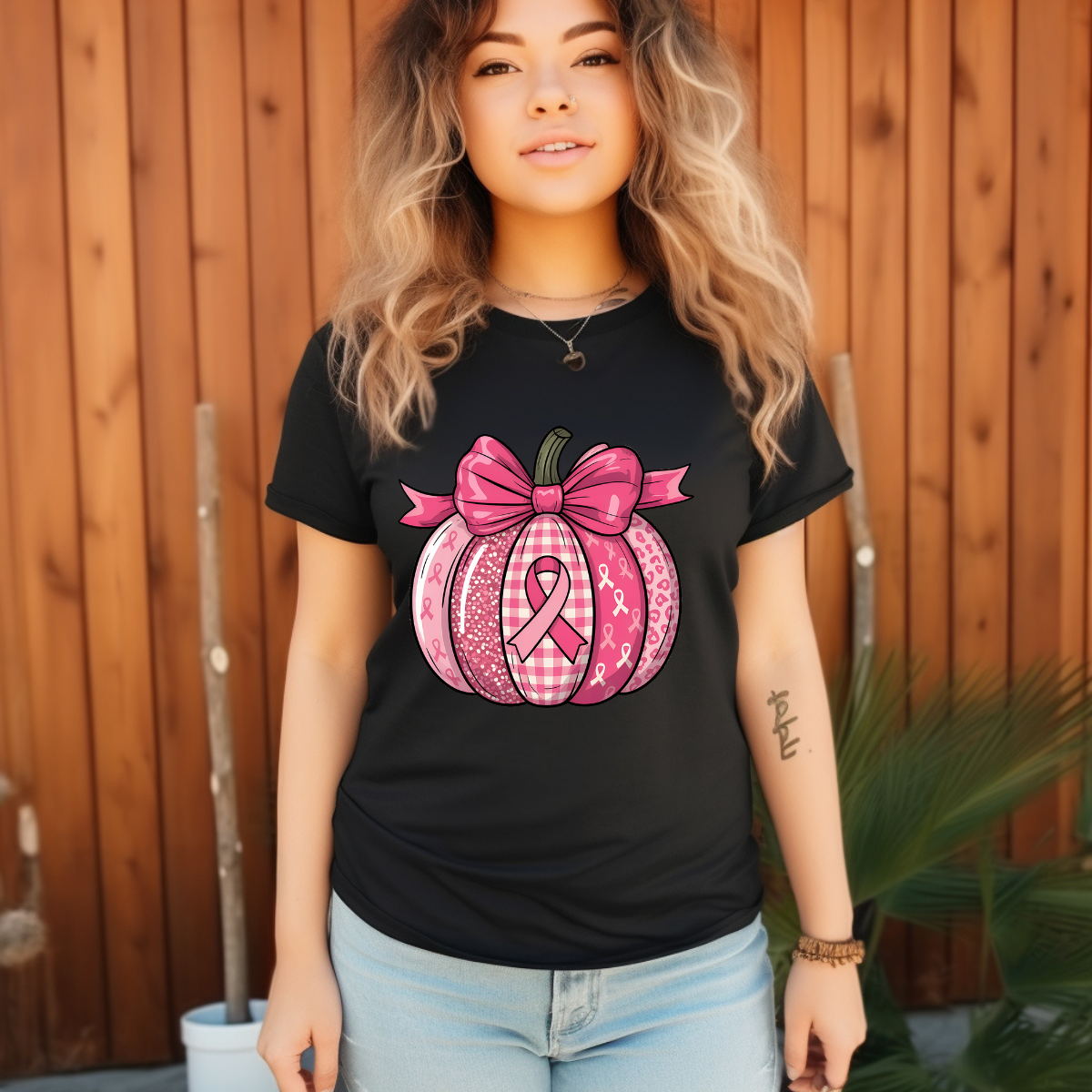 π Pink Ribbon Pumpkin Sweatshirt β Breast Cancer Awareness Fall Apparel