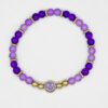 Smile Charm Glass beaded Bracelet - Image 5