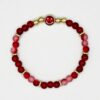Smile Charm Glass beaded Bracelet - Image 8