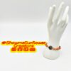 Silver Jack O Lantern Beaded Bracelet - Image 2