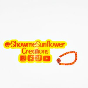 Jackee O Lantern Clay Beaded Bracelet
