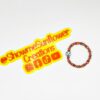 Silver Jack O Lantern Beaded Bracelet