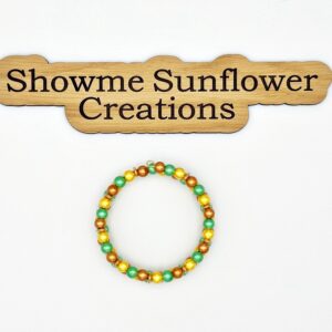 Fall Memory Wire Bracelet