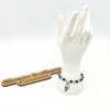 Jackie Skellington Memory Wire Charm Bracelet - Image 2